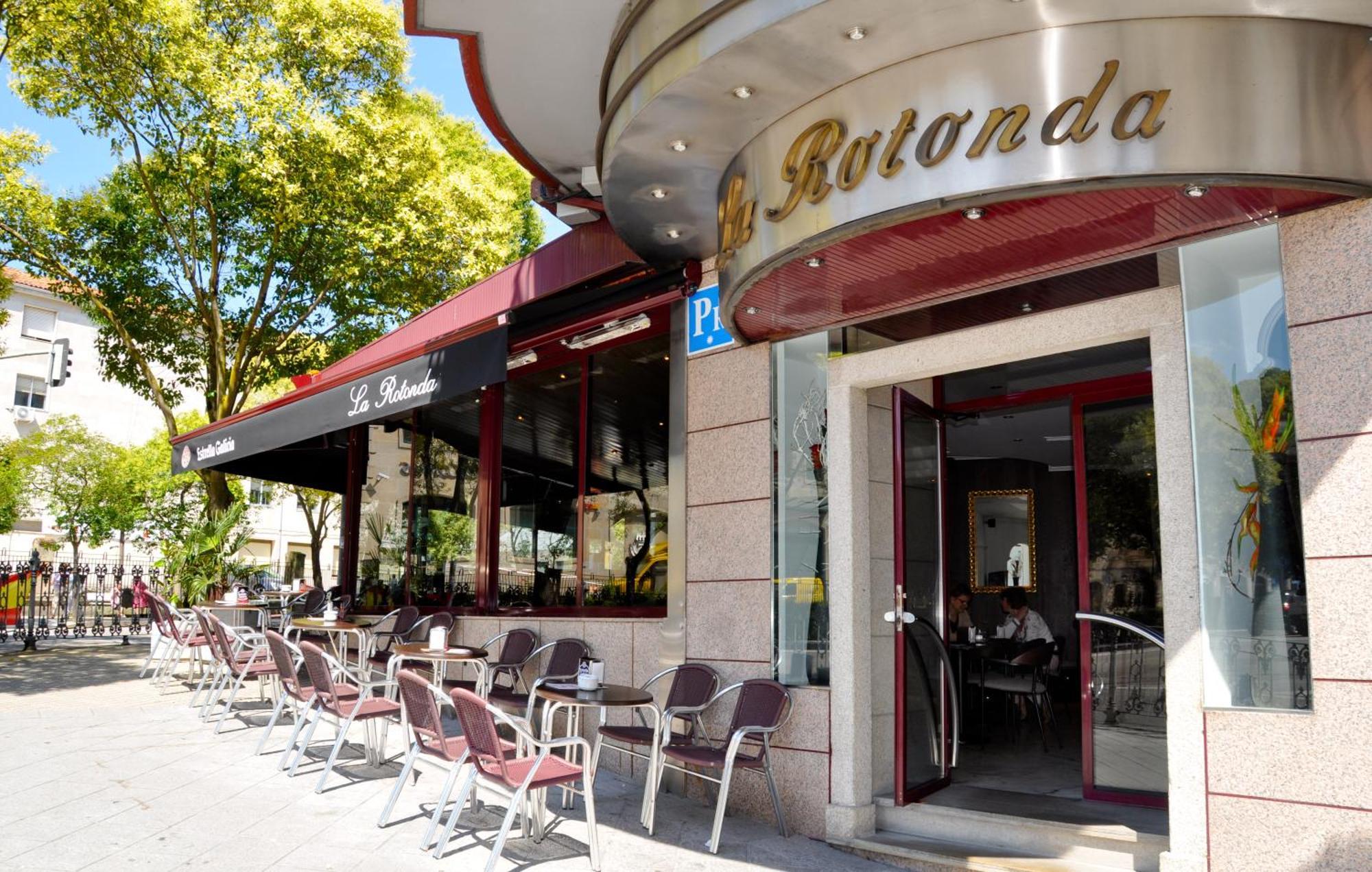 Hostal La Rotonda Ourense Dış mekan fotoğraf